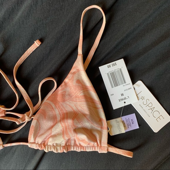 L*SPACE Brittany Bikini Top - Medium - New With Tags - Picture 7 of 11